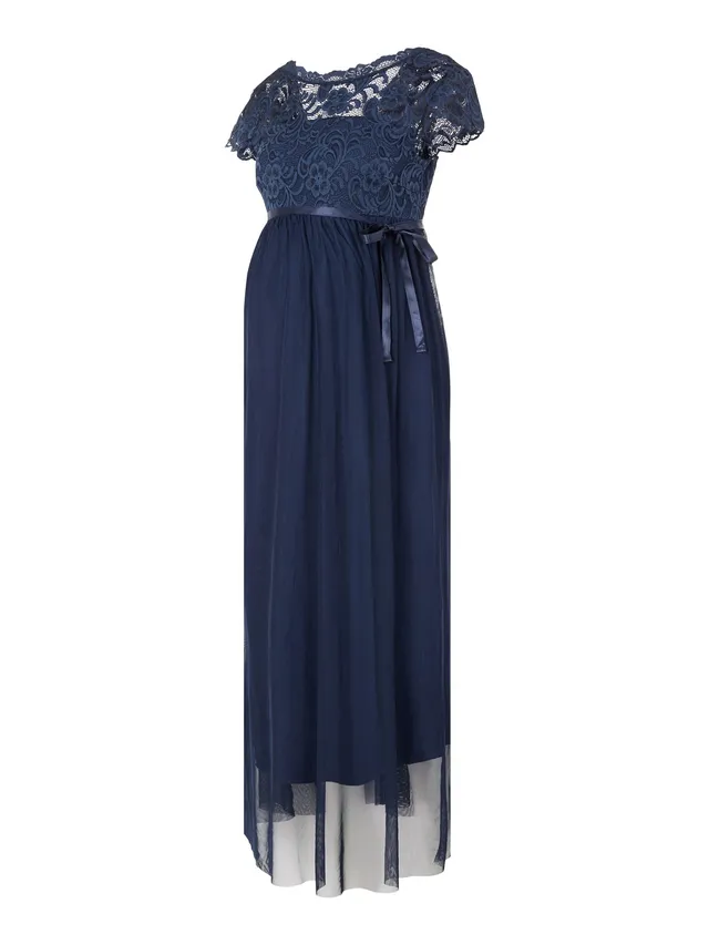 mamalicious-mlmivana-umstandskleid-party-kleid-mit-g-rtel-und-baumwollfutter image 1