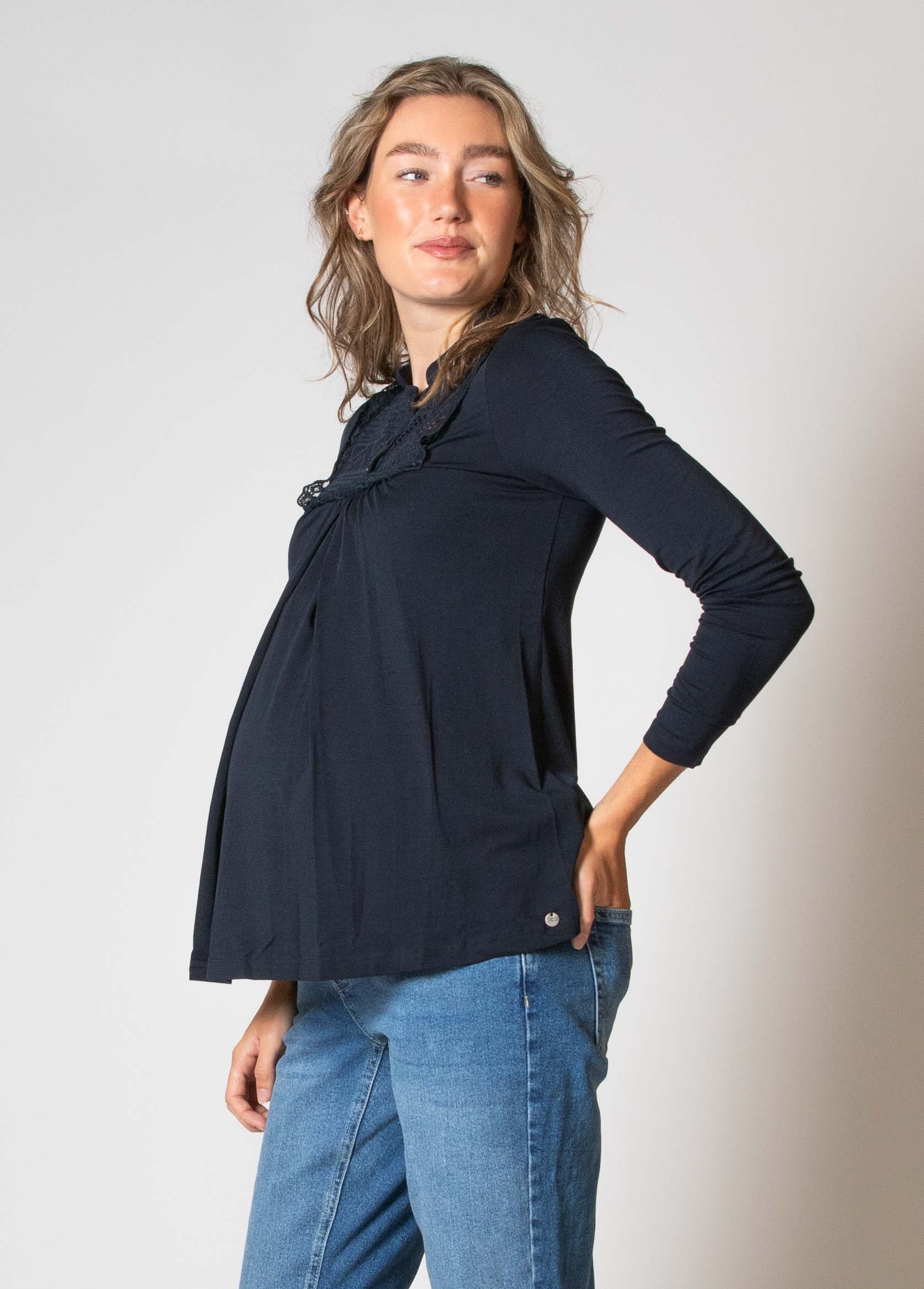 love2wait-shirt-l-sl-nursing-ecovero-langarm-stilloberteil-mit-versteckter-still image 2