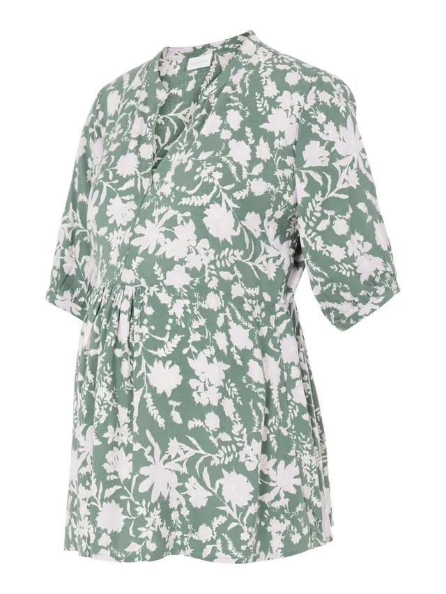 mamalicious-stillfreundliche-bluse-mit-blumenmuster-bequem-und-praktisch image 1