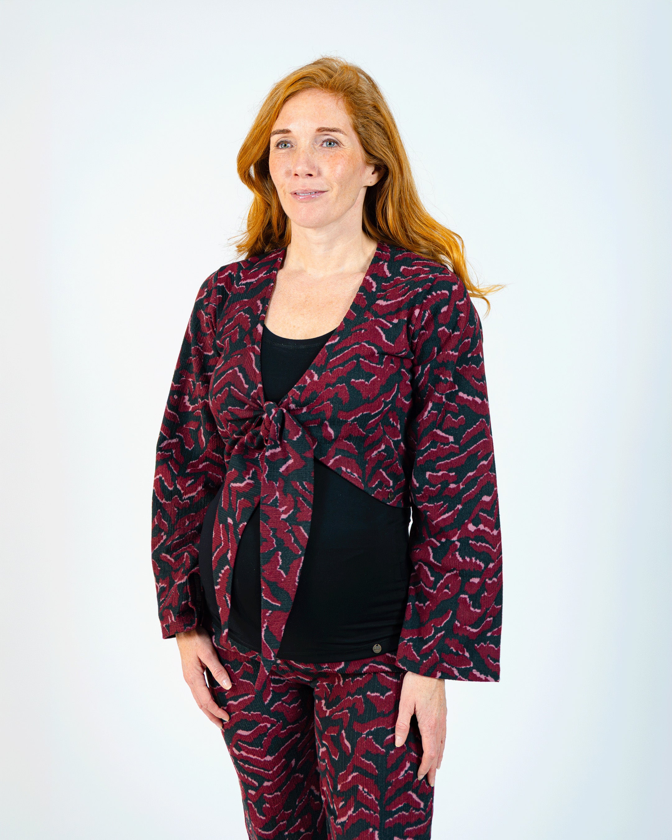 love2wait-cardigan-wrap-allover-burgundy image 3
