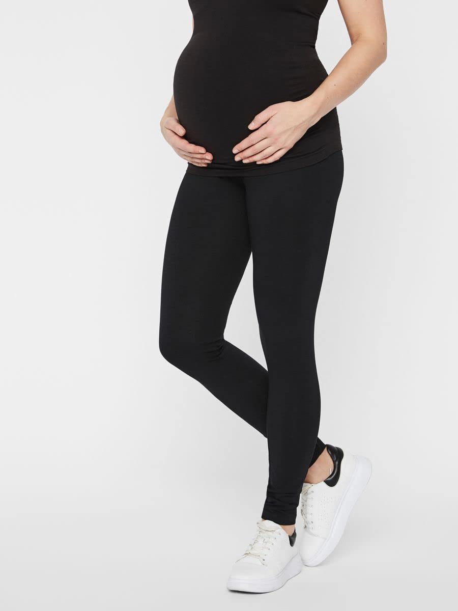 mamalicious-umstandsleggings-mllea-org-long-legging-2er-pack-schwarz image 3