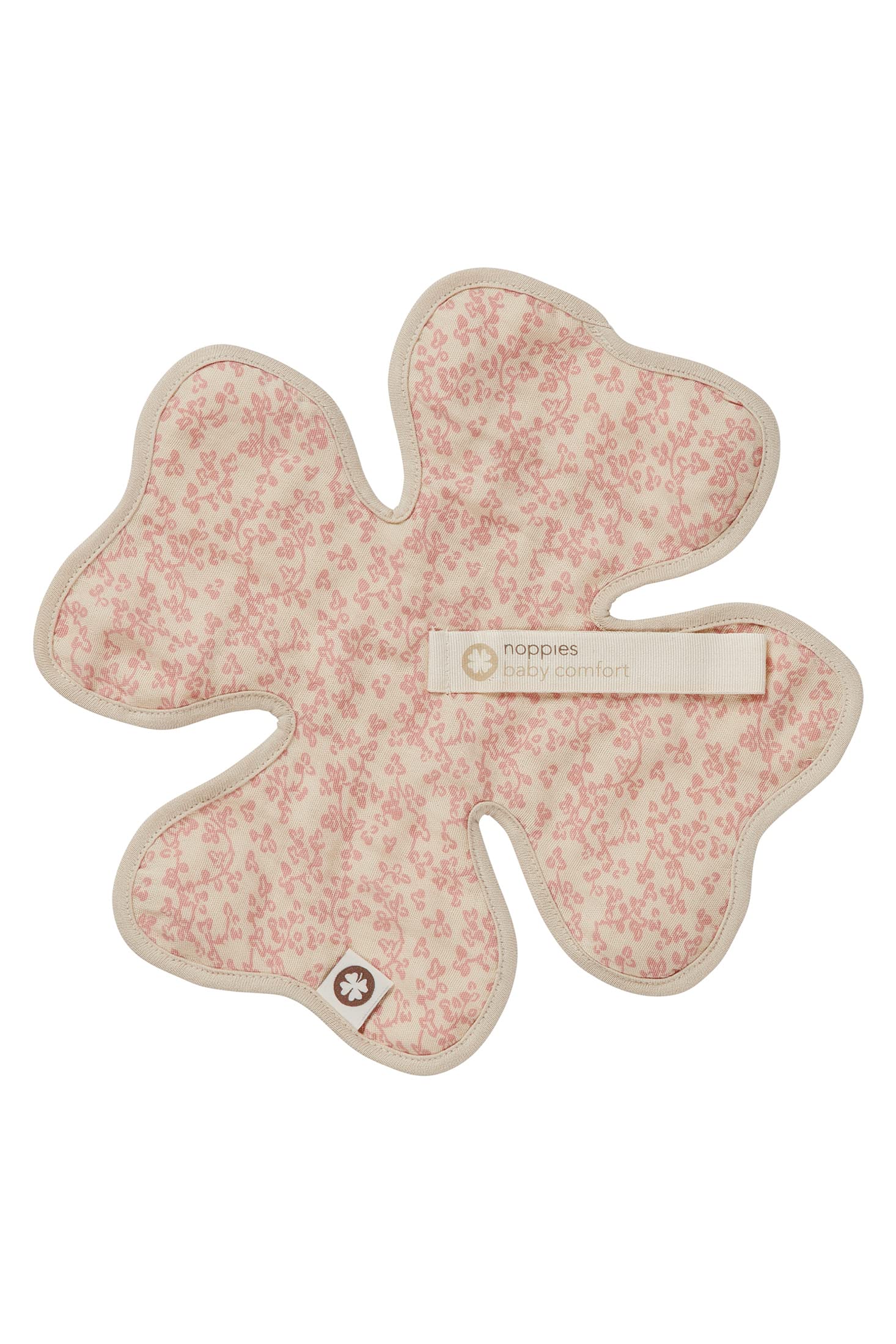 noppies-schnullertuch-botanical-clover-bio-gots-baumwolle-misty-rose-1-size image 1