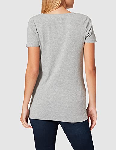noppies-damen-tee-nurs-home-t-shirt-grau-melange-bequemes-still-shirt-f-r-zuhaus image 8