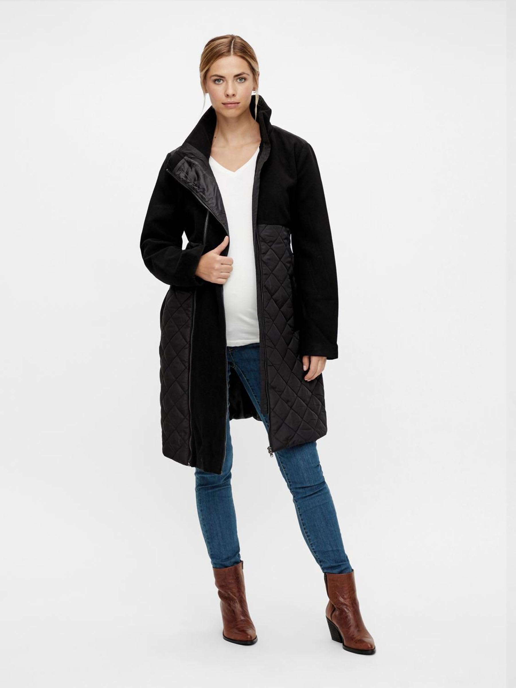 mamalicious-damen-bergangsjacke-giggi-tikka-schwarze-umstandsjacke-gr-e-s image 6