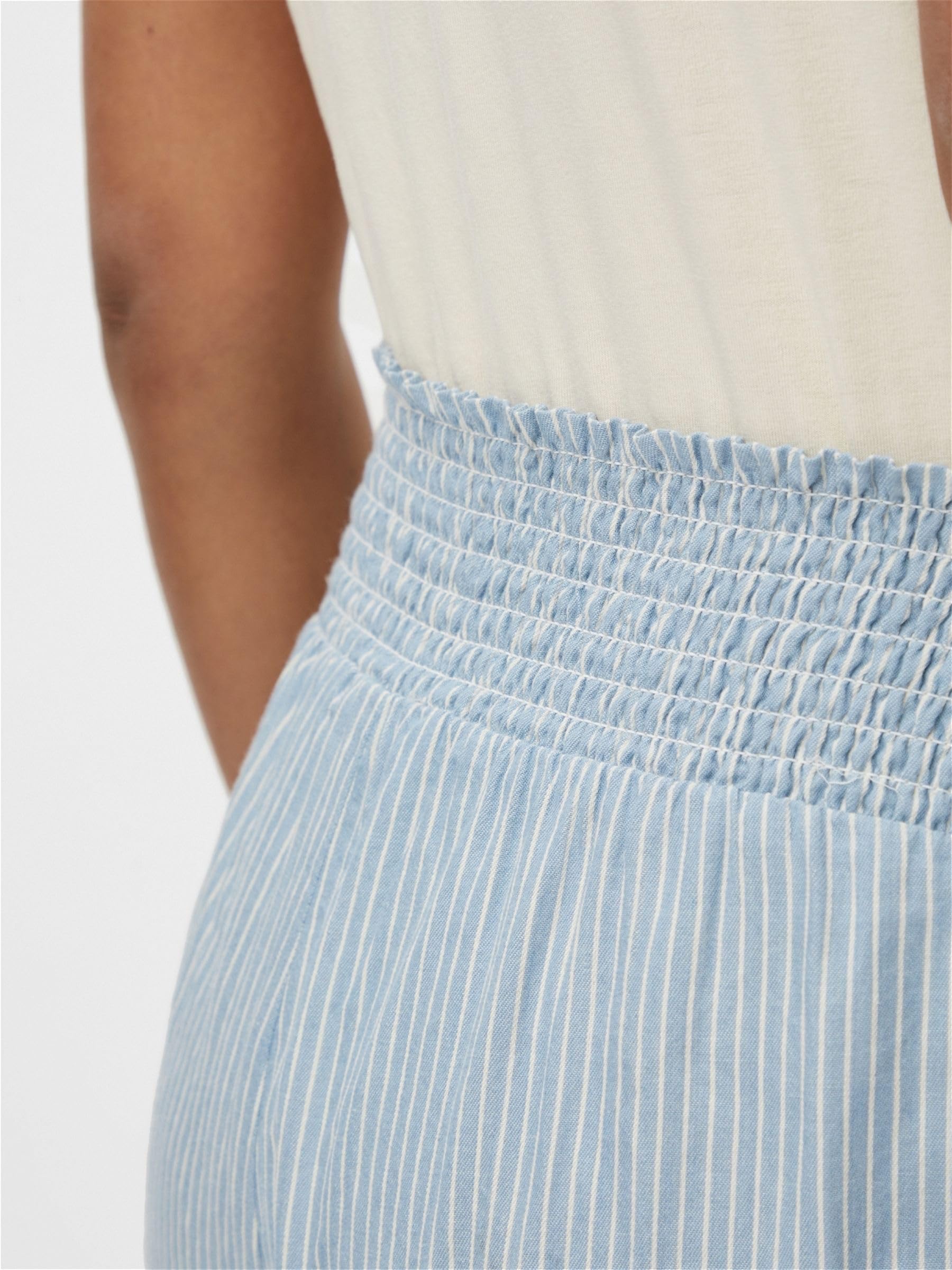 mamalicious-damen-mloline-woven-shorts-leichte-umstandsshorts-f-r-den-sommer image 6