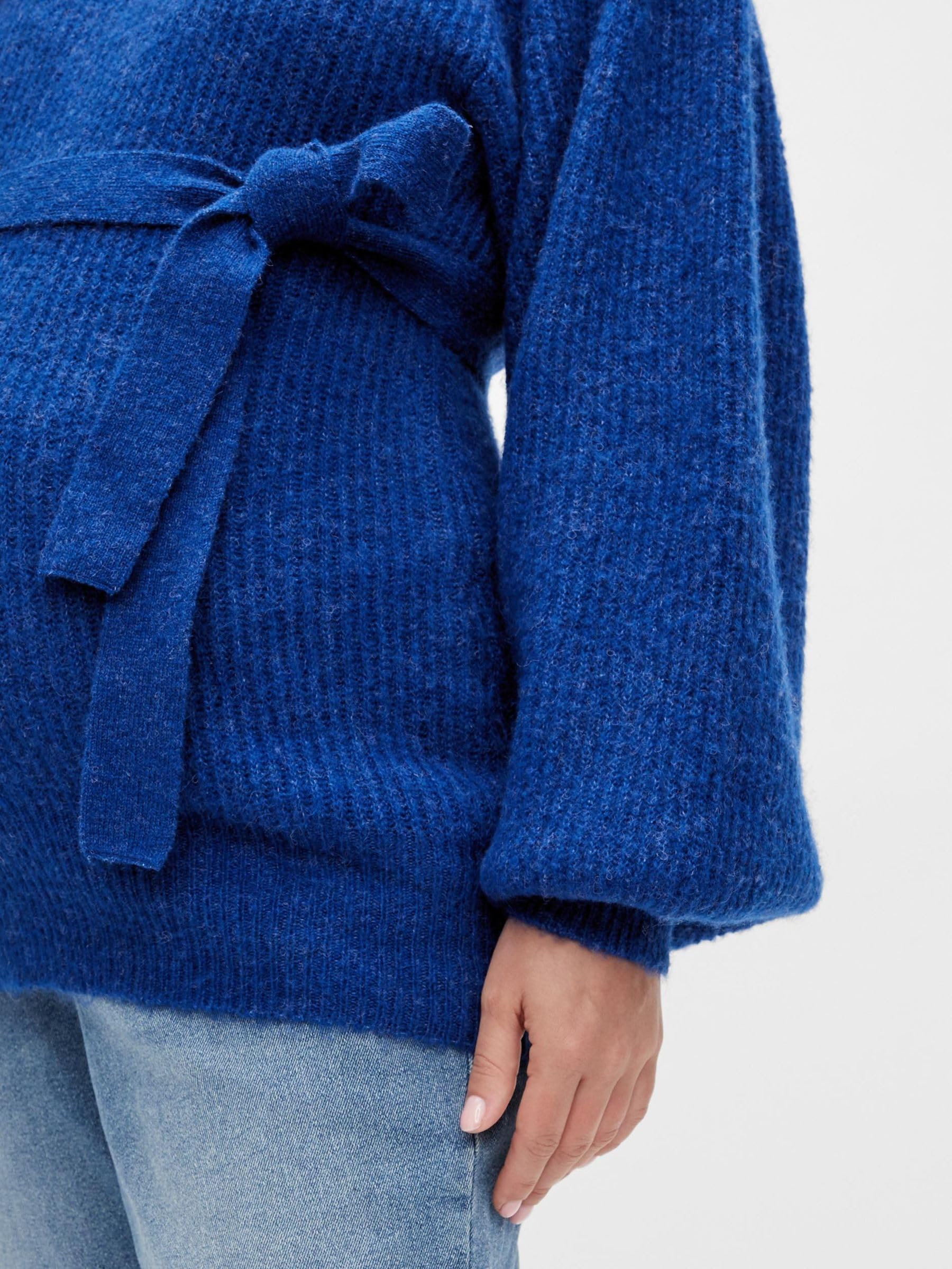 mamalicious-mllilli-l-s-knit-top-a-umstandspullover-mit-bindeg-rtel image 5