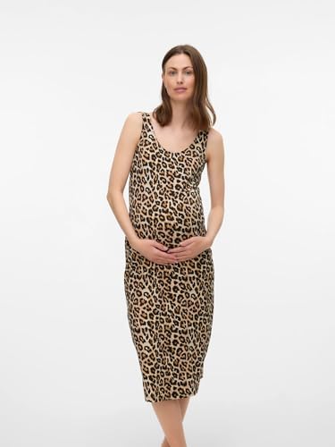 mamalicious-umstandskleid-mlsannie-midi-kleid-mit-u-ausschnitt-bequem-festlich image 8