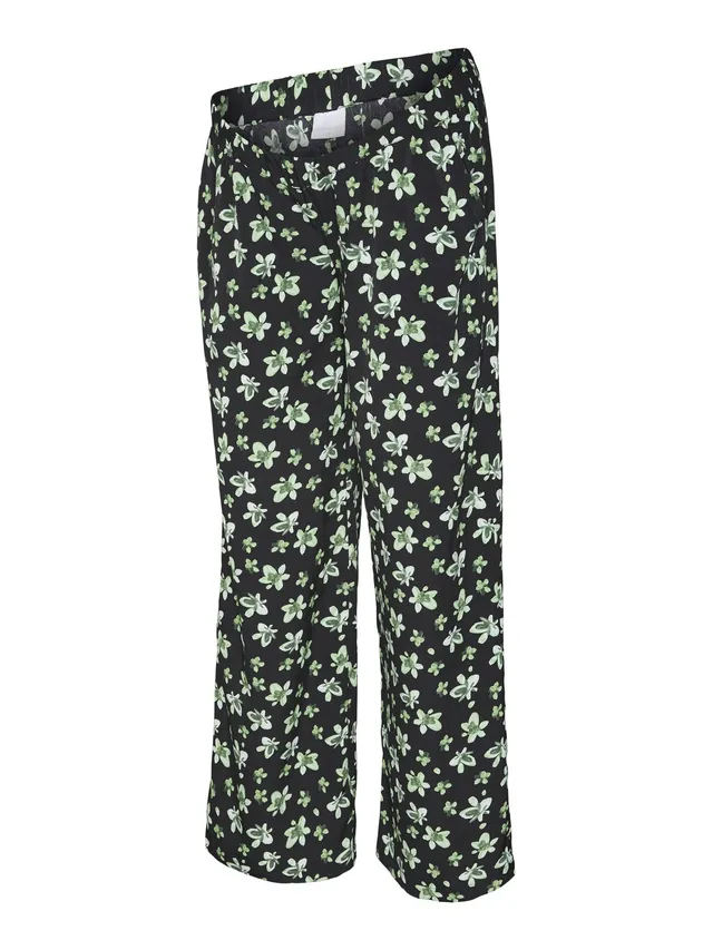 mamalicious-umstands-hose-mit-weitem-beinschnitt-kn-chellang-nachhaltige-materia image 1