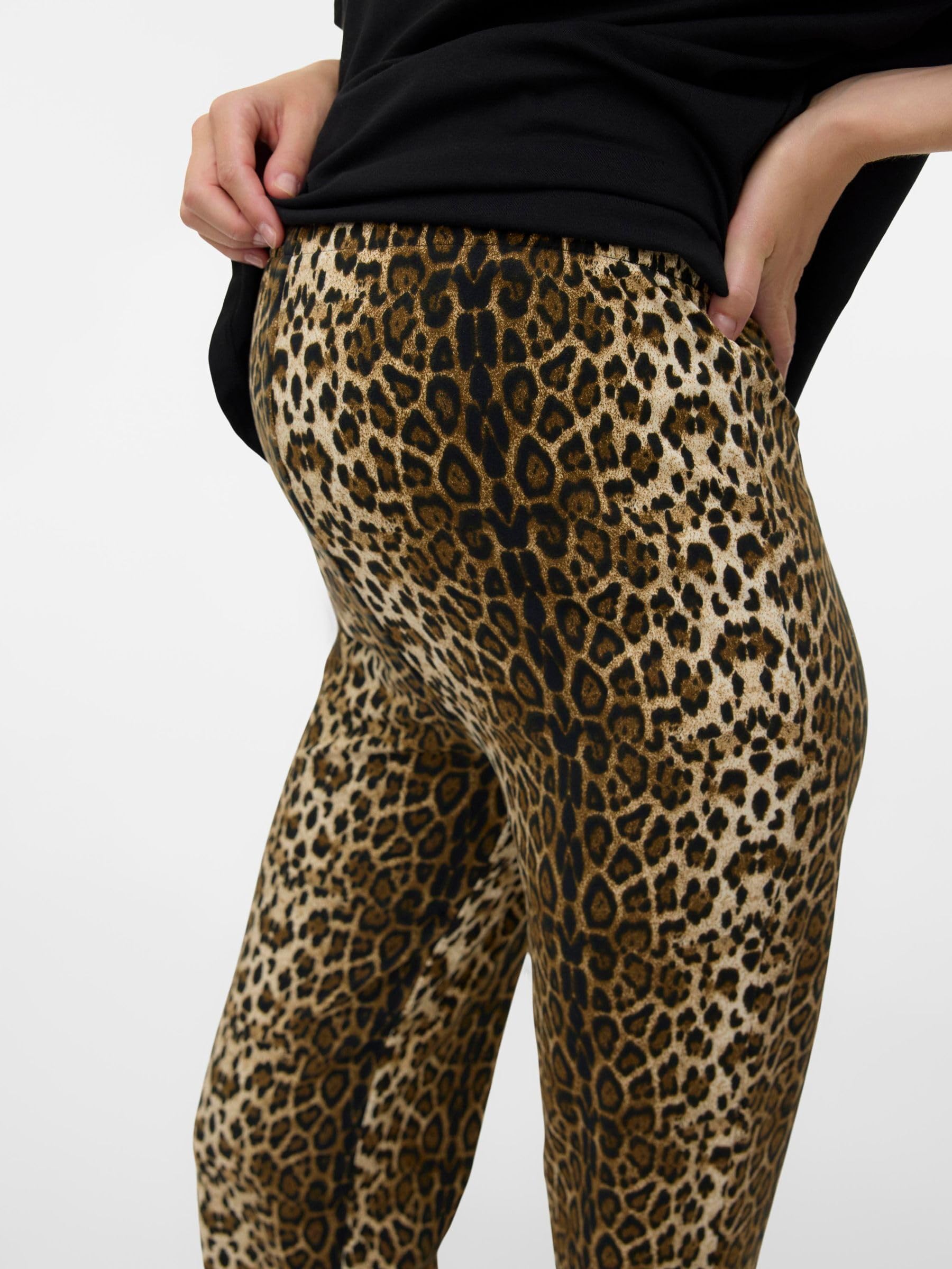 mamalicious-umstandshose-mit-hoher-taille-normale-passform-f-r-komfort-in-der-sc image 5