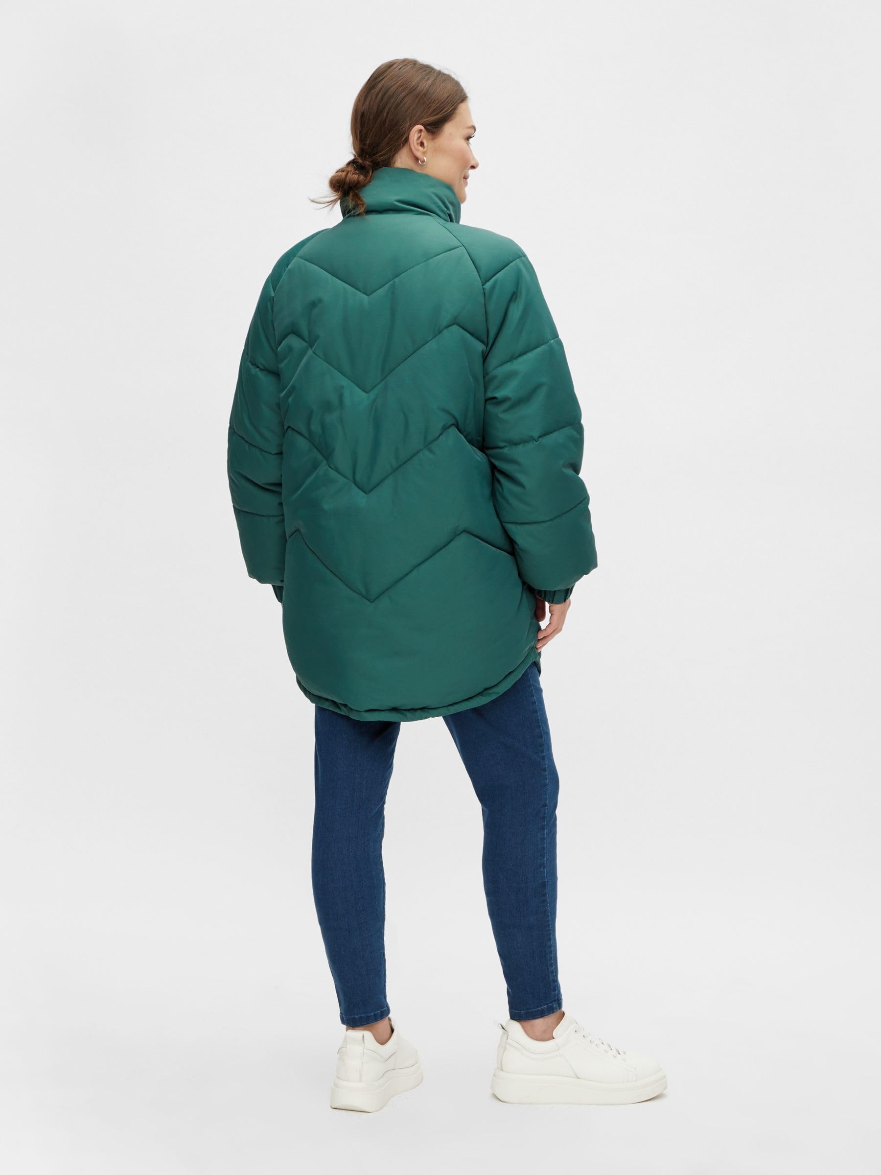 mamalicious-damen-umstandsjacke-mlerza-padded-a-mit-stehkragen-und-rei-verschlus image 3
