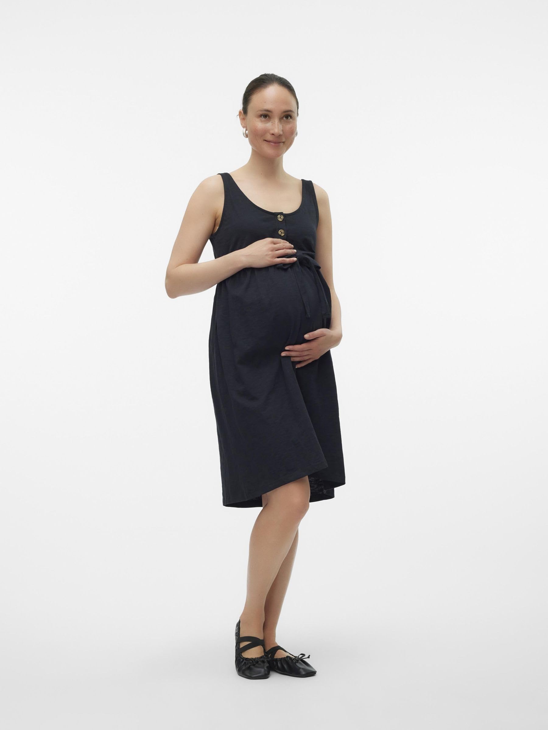 mamalicious-umstandskleid-mlivy-rmelloses-stillkleid-aus-100-baumwolle-mit-taill image 6
