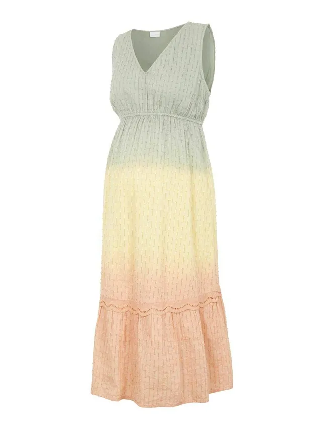 mamalicious-mlemilia-s-l-woven-midi-dress-a-umstandskleid image 1