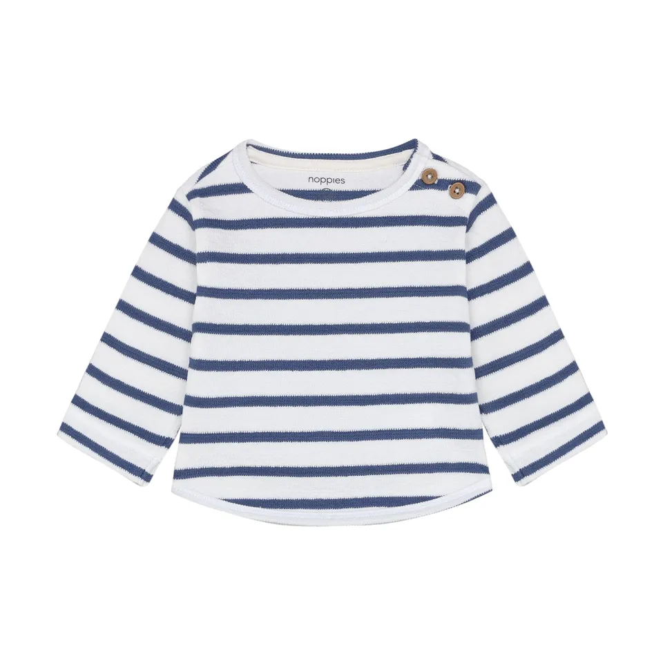 noppies-baby-jungen-langarmshirt-ls-stripe-boy-tee-bio-baumwolle-mit-stretch-str image 1