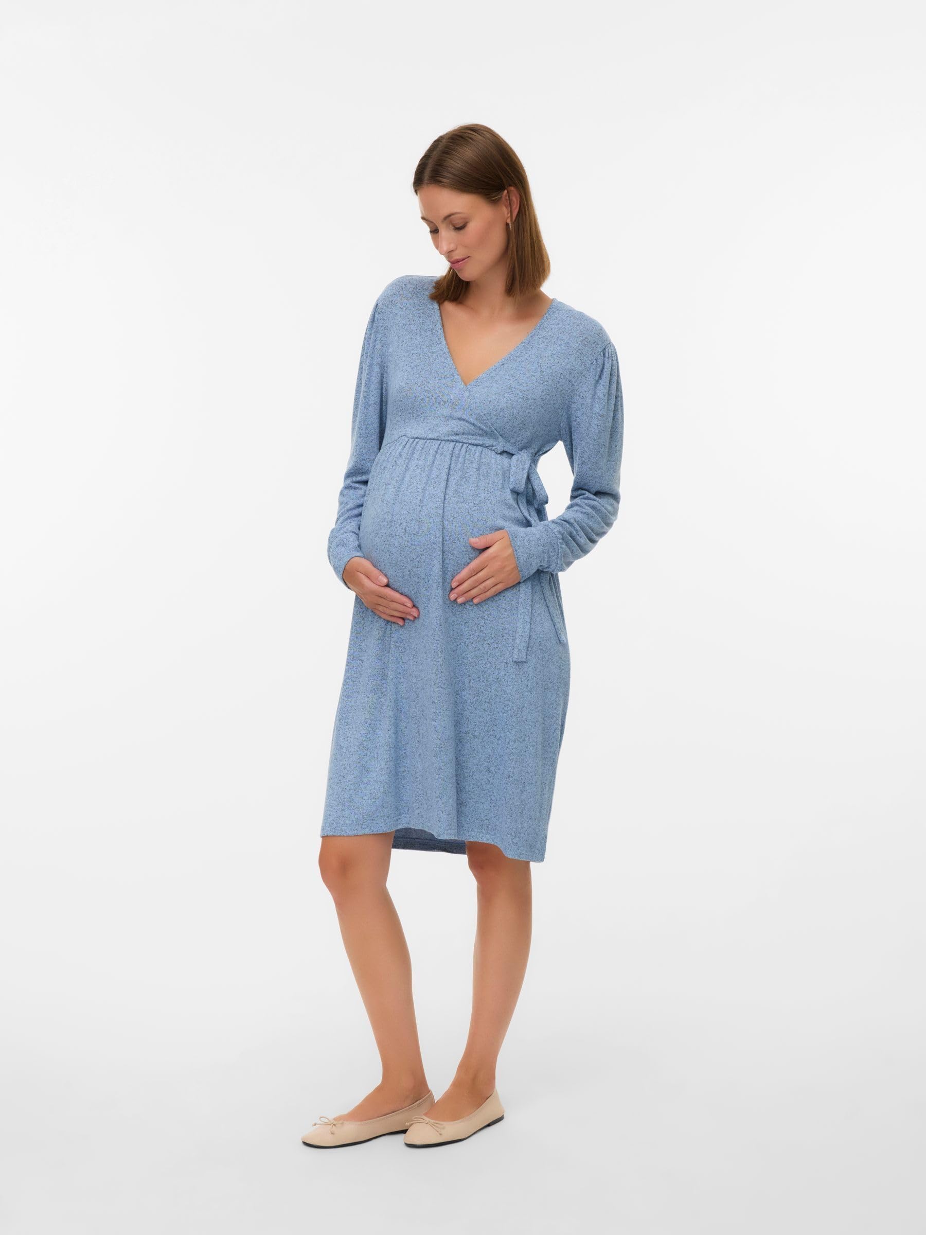 mamalicious-mlkira-umstandskleid-2-in-1-stillkleid-mit-v-ausschnitt-langarm image 5
