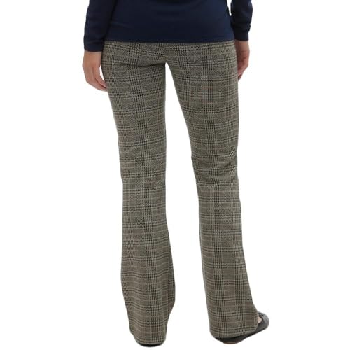 mamalicious-nabi-damenhose-grau-kariert-umstandshose-mit-elastischem-bund-und-ka image 6
