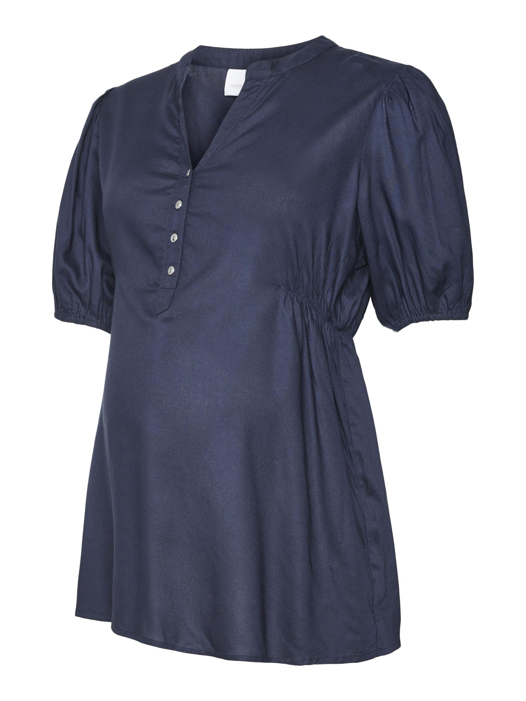 mamalicious-umstandsbluse-mit-stillfunktion-und-tailleng-rtel image 1